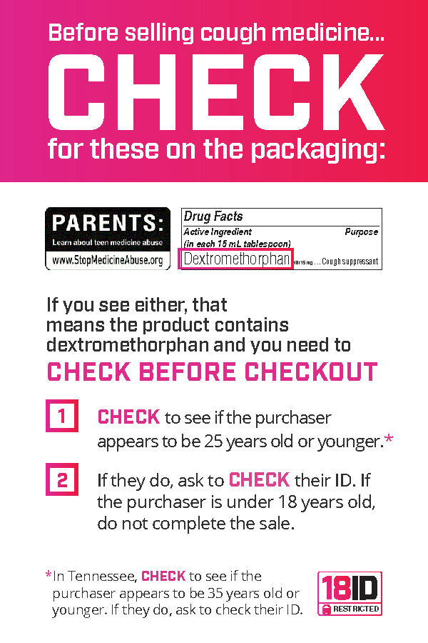 ID Check Register Reminder for Retailers